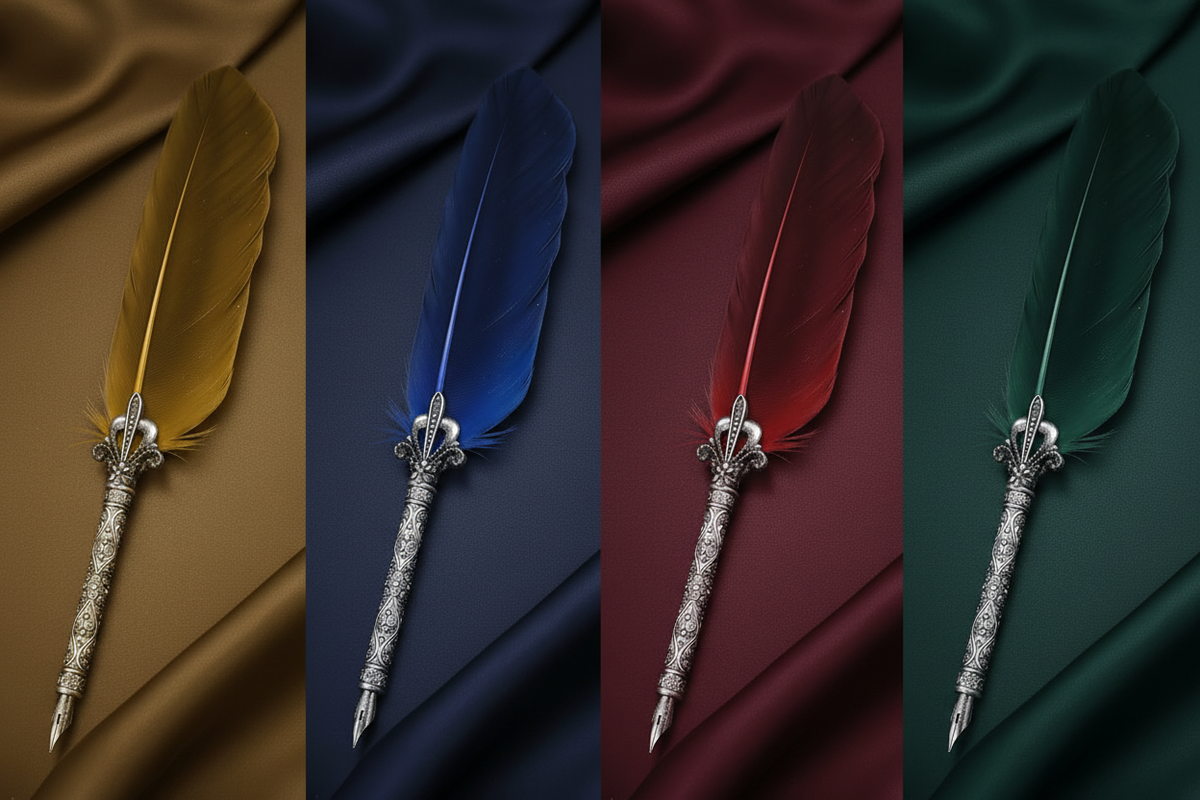 Four Quills Spread Evenly